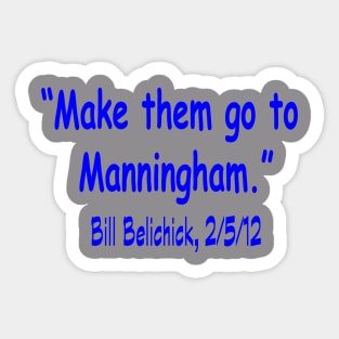 Manningham T-Shirt Sticker